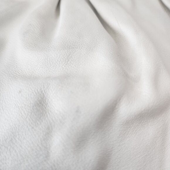 Coach F17605 Ashley Leather Hippie Bag Cross Body Purse White Silver Shoulder - Picture 2 of 16